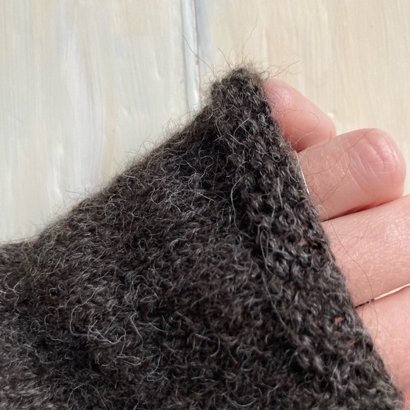 100% Alpaca Fingerless Gloves Handmade to order Unisex - Picture 5 of 13